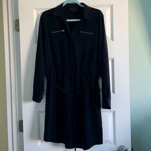 Classic LBD shirt dress